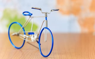 Картинка синий, bicycle, каркас, игрушка, велосипед, разное
