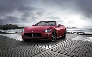 Картинка Maserati, GranCabrio, автомобили, авто, машины