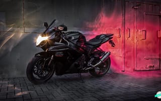 Картинка Suzuki, GSX-R, 1000 K9, гараж, мотоцикл