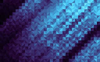 Картинка абстракция, квадрат, синий, узор, цвет, треугольник