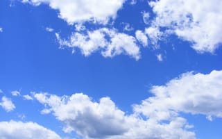 Картинка облака, облако, тучи, туча, небо, природа, белый, голубой, бирюзовый