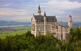 Картинка бавария, Neuschwanstein castle, Germany, замок нойшванштайн, Bavaria