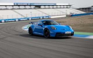 Картинка машины, машина, тачки, авто, автомобиль, транспорт, Porsche, Порше, современная, Porsche 911 GT3, 2021, синий, гонка