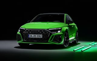 Картинка машины, машина, тачки, авто, автомобиль, транспорт, Audi RS 3 Sedan, 2021, Audi RS 3, Audi, Ауди, седан, зеленый