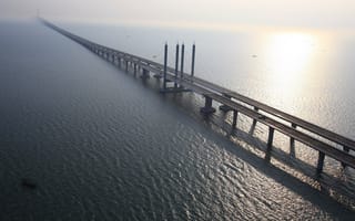 Картинка Самый длинный мост в мире, Китай