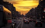 Обои: Санкт-Петербург, вечер, spb, спб, движение, улица, Невский проспект, St. Petersburg, Russia, машины, Питер, Россия