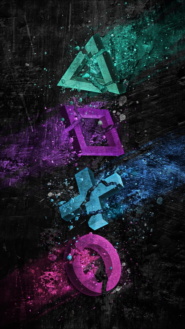 playstation фон синий playstation фон синий