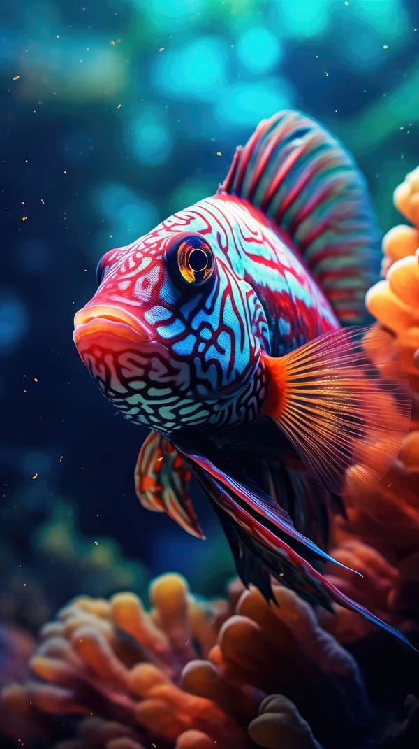 Картинка: риф, животное, Морская биология, под водой, организм, вода ...