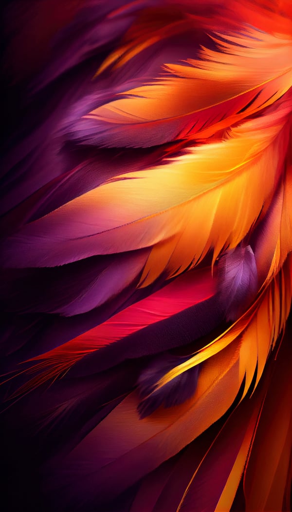 Фотография: перо, рисованные, арт, AI Art, ИИ арт, цифровое ...