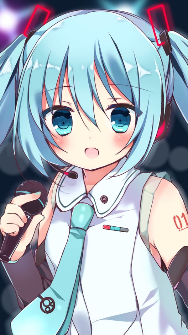 Заставка на рабочий стол: Vocaloid, Аниме