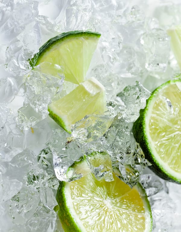 Обои: lime, цитрус, citrus, лед, ice, лайм