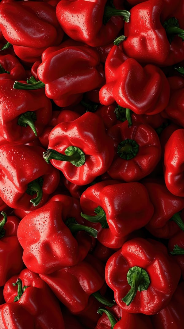 Картинка на рабочий стол: красный, болгарский перец, овощи, стручковый ...