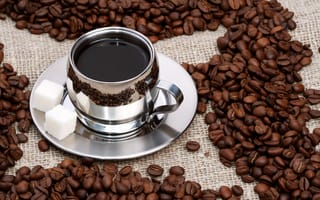 Картинка Чашка черного кофе