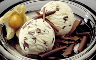 Картинка мороженое с шоколадом