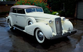 Обои Cadillac V016 Series 90 Town Cabriolet '1936