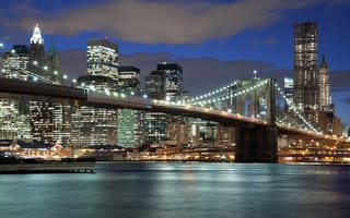 Картинка мост в Нью Йорке