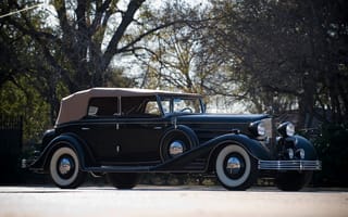 Обои Cadillac V016 Convertible Phaeton By Fleetwood '1933