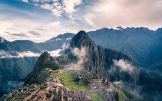 Картинка Мачу Пикчу, Перу, горы, гора, природа, скала, руины