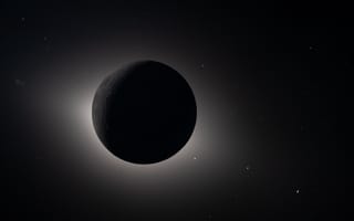 Картинка луна, космос, астрономия, темнота, звезды, галактика, свет, небо