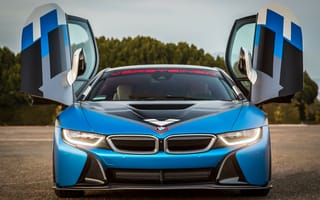 Картинка Vorsteiner VR-E BMW i8,  голубой,  спортивные автомобили,  супермобили