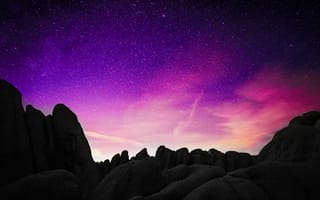 Картинка BP Sky,  4K,  3K,  2K,  Звезды,  Rocks,  Небо,  Bp