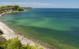 Картинка море, пляж, природа, пейзаж, берег, лето, отдых