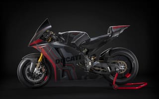 Картинка Ducati V21L MotoE, Ducati, MotoE, мотоциклы, байк, мотоцикл, вид сбоку, сбоку, amoled, амолед, черный