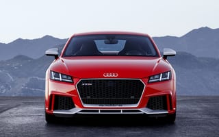 Картинка Audi,  Автомобиль,  German,  TT,  Красный,  RS,  2018