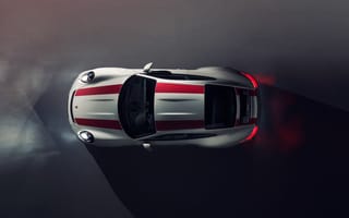 Картинка Porsche 911 Carrera, Porsche 911, Carrera, Porsche, Порше, современная, машины, машина, тачки, авто, автомобиль, транспорт, сверху, c воздуха