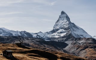 Картинка Маттерхорн, Церматт, Швейцария, гора, вершина, высокая, Альпы, горы, природа