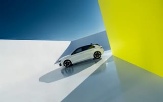 Картинка Opel Astra GSe, Opel, Astra, GSe, машины, машина, тачки, авто, автомобиль, транспорт, кроссовер, белый, вид сбоку, сбоку
