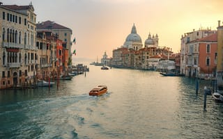 Картинка Венеция, Италия, город, города, здания, исторический, история, старинный
