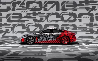 Картинка Audi E Tron GT, Audi, Ауди, машины, машина, тачки, авто, автомобиль, транспорт, вид сбоку, сбоку