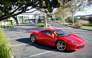 Картинка Ferrari 458, Ferrari, 458, Феррари, люкс, дорогая, машины, машина, тачки, авто, автомобиль, транспорт, спорткар, спортивная машина, спортивное авто, суперкар, красный, Италия