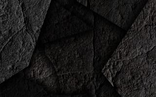 Картинка текстура, черный, абстракция, фоны, графика, камень, минимализм