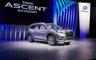Картинка Subaru Ascent,  2017 Нью-Йоркский Автосалон,  концепт