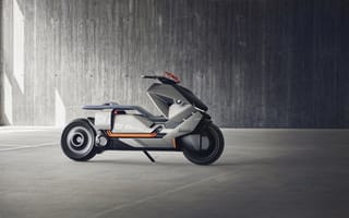 Картинка BMW Motorrad,  4k,  HD,  электро скутер,  Concept Link