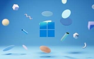 Картинка Windows, лого, логотип, синий, фигура