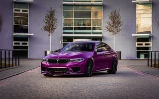 Картинка BMW M5, BMW, бмв, машины, машина, тачки, авто, автомобиль, транспорт, фиолетовый