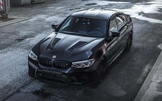 Картинка автомобиль, BMW, черный, спорт, дорога, дизайн, мощность