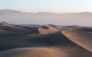 Картинка пустыня, песок, песчаный, дюна, засушливый, холм, бархан, природа