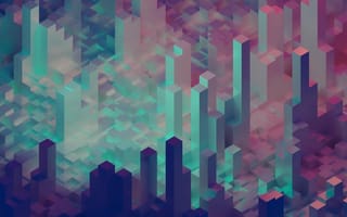 Картинка абстракция, геометрия, цвет, фоны, пиксели, графика, текстура