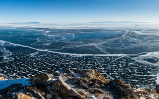 Картинка Озеро Байкал, лед