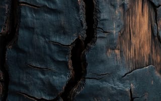 Картинка дерево, текстура, черный, потрескавшийся, природа, фоновое изображение, обои