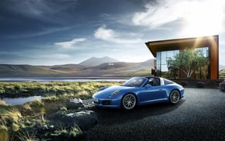 Картинка Porsche 911 Targa Car,  Автомобиль,  Targa,  Porsche 911,  Porsche