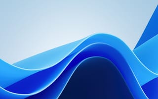 Картинка абстракция, синий, волны, фон, гладкий, дизайн, текстура