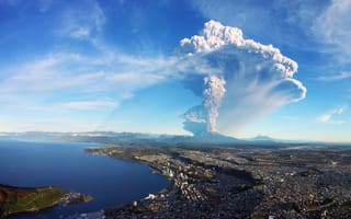 Картинка Calbuco Volcano Eruption Chile,  Chile,  Eruption,  Volcano,  Calbuco