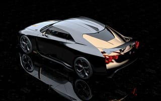 Обои Nissan GT-R50 Italdesign Concept, 2018 Cars