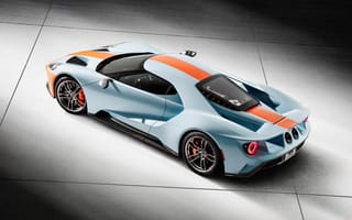 Картинка Ford GT Heritage Edition, 2019 Cars, supercar