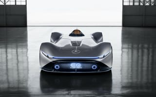 Обои Mercedes-Benz Vision EQ Silver Arrow, electric cars, 2018 Cars, supercar